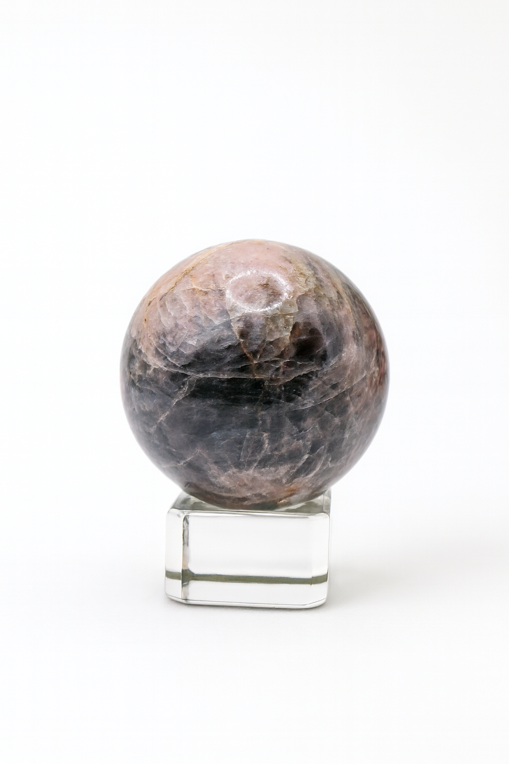 Black Moonstone Sphere #1