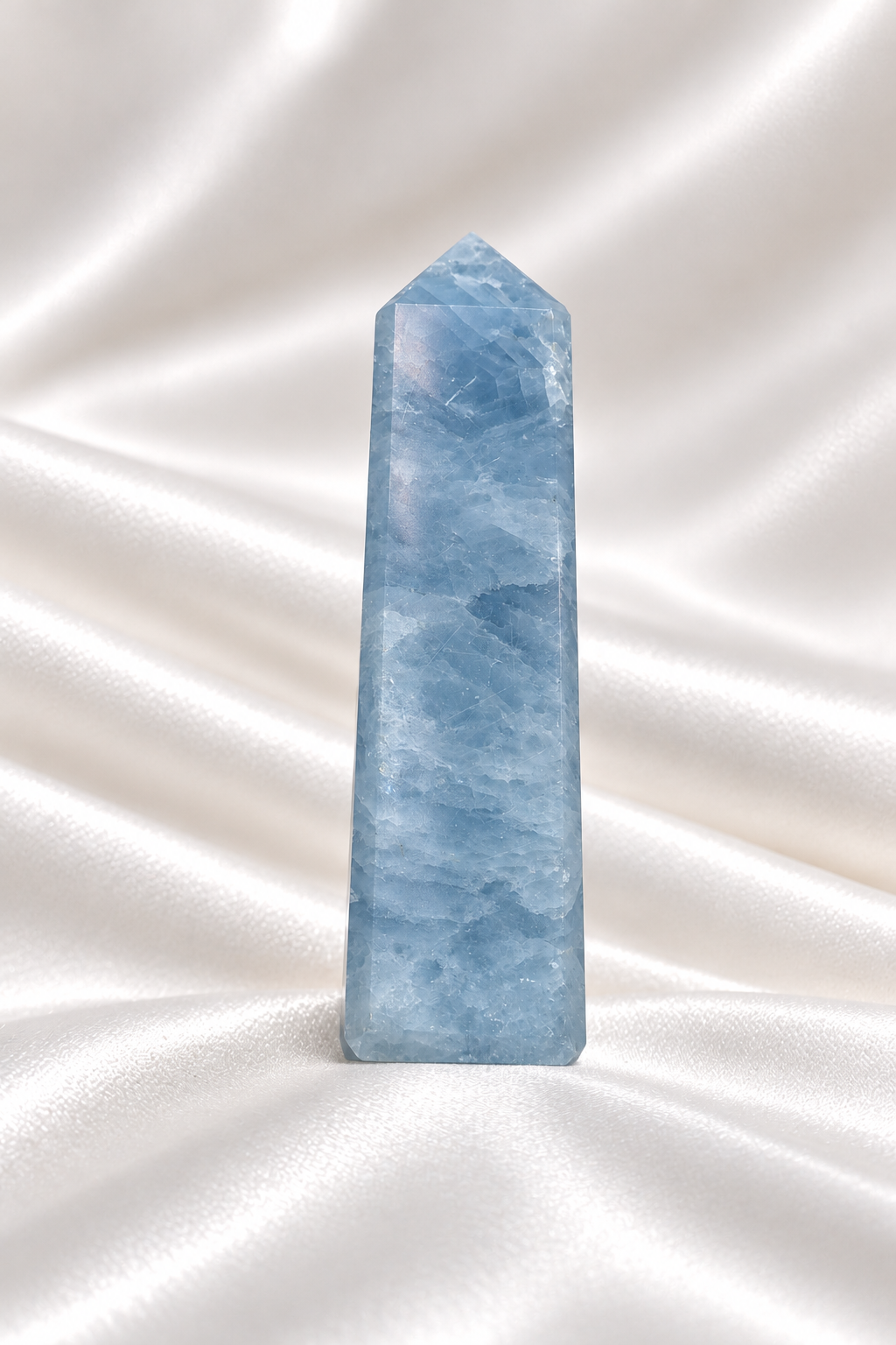 Blue Calcite Tower #14
