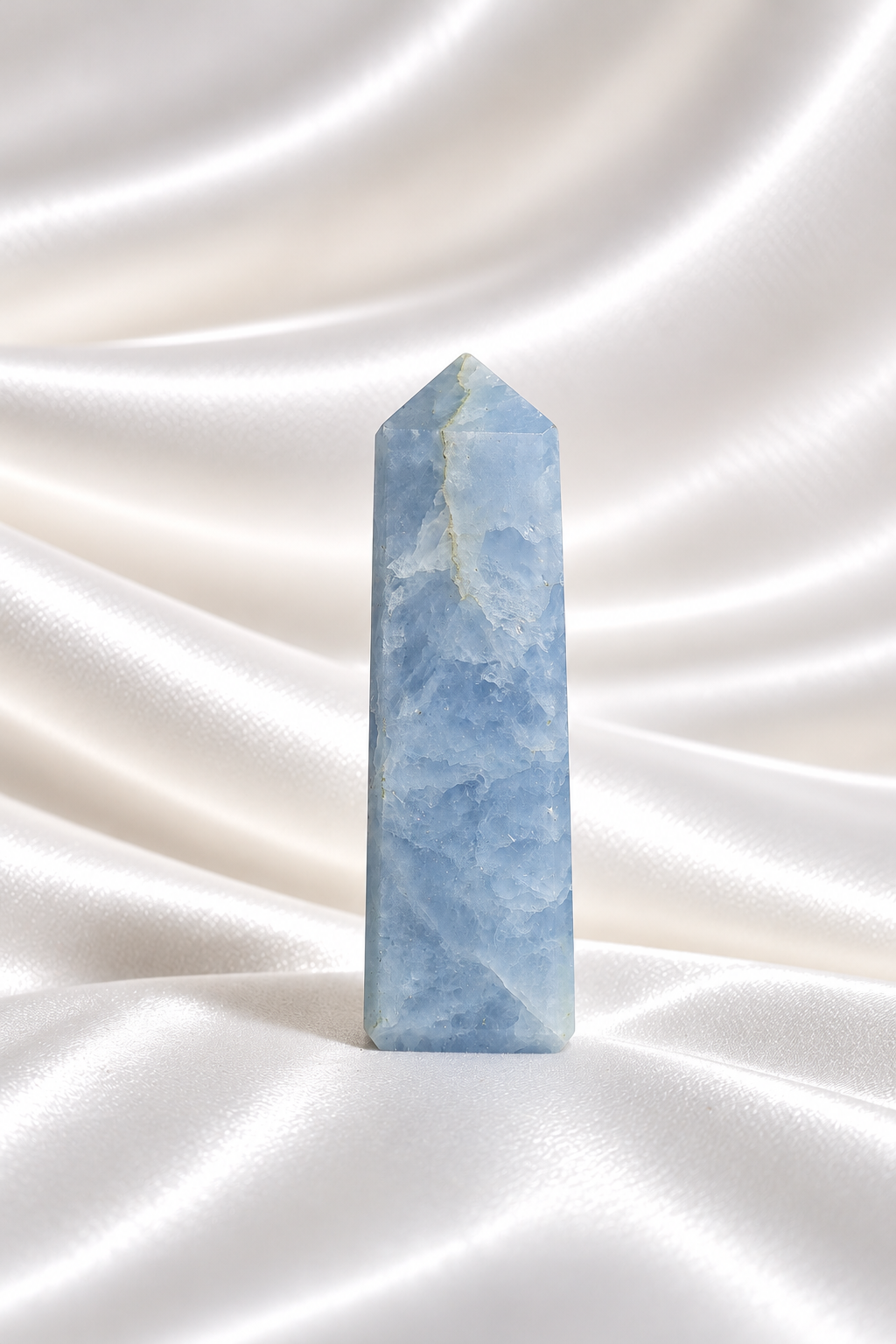 Blue Calcite Tower #1