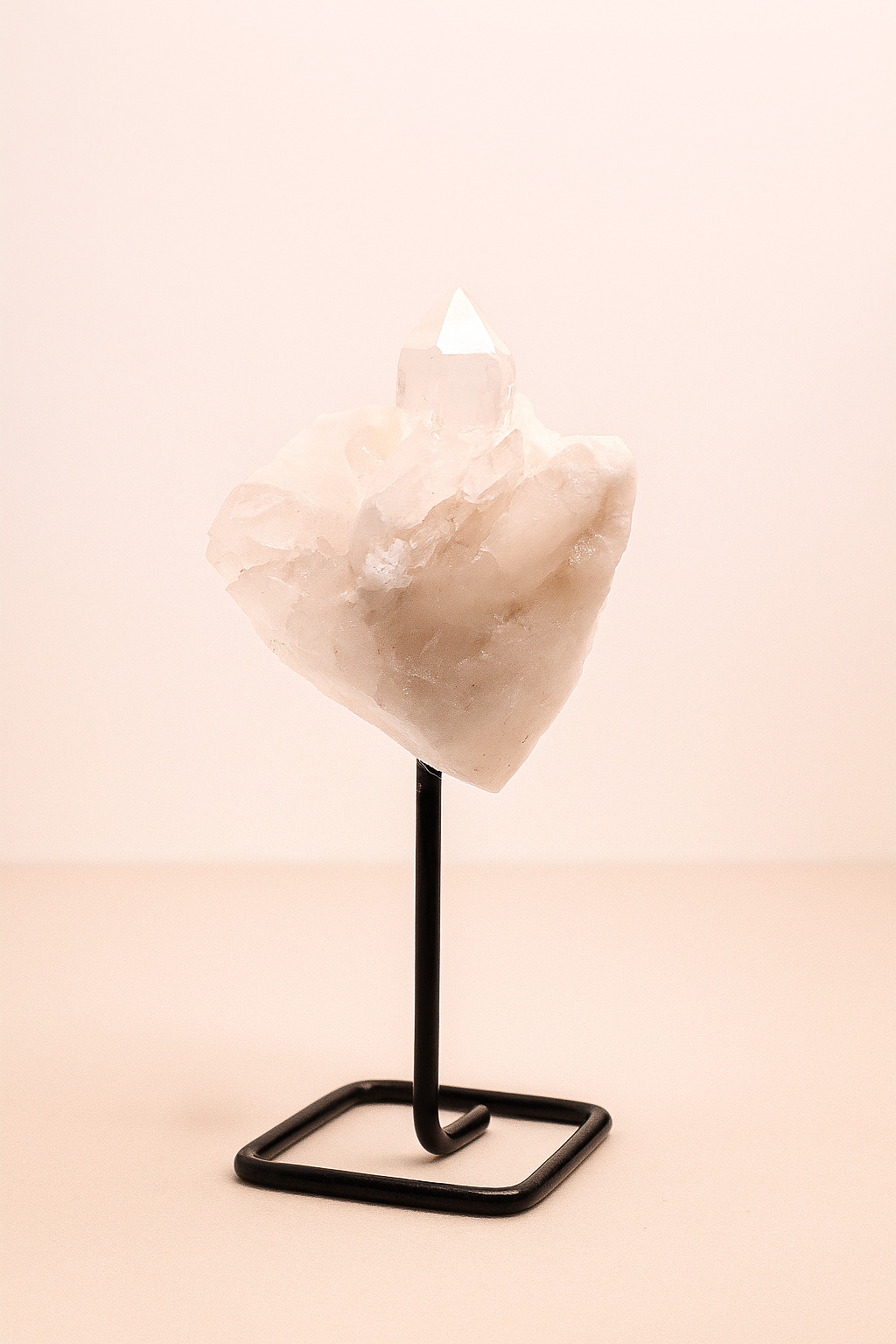 Clear Quartz Cluster on Stand #4
