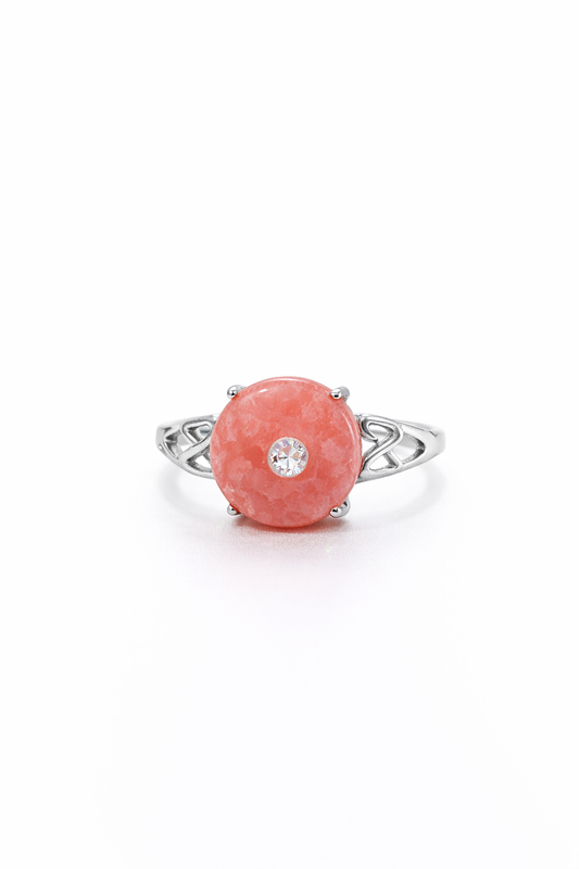 Rhodochrosite Ring
