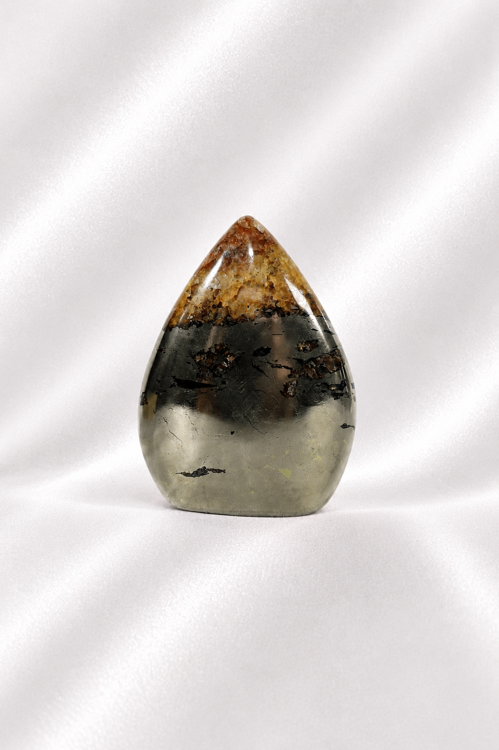 Pyrite & Golden Healer Flame #5 -RARE