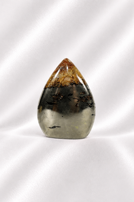 Pyrite & Golden Healer Flame #5 -RARE