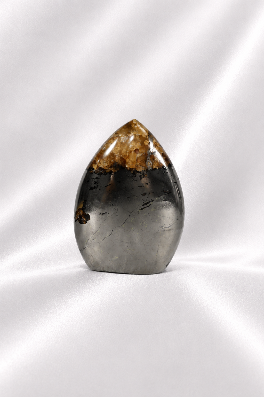 Pyrite & Golden Healer Flame #3 -RARE