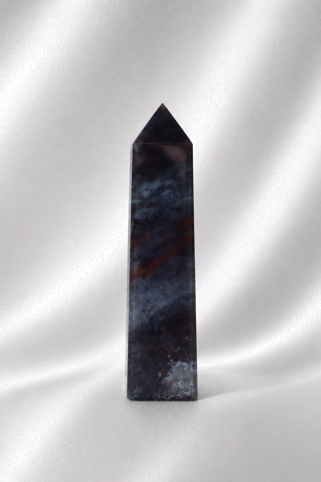 Red Moss Agate Tower #3 - RARE