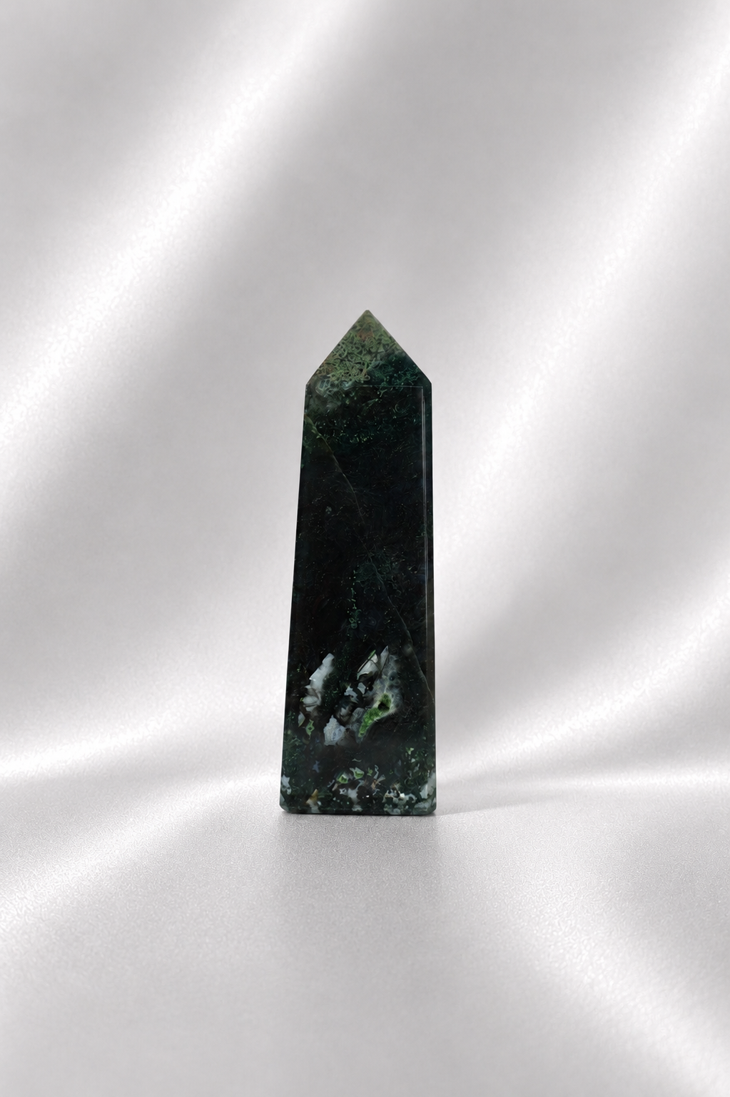 Red Moss Agate Tower #2 - RARE