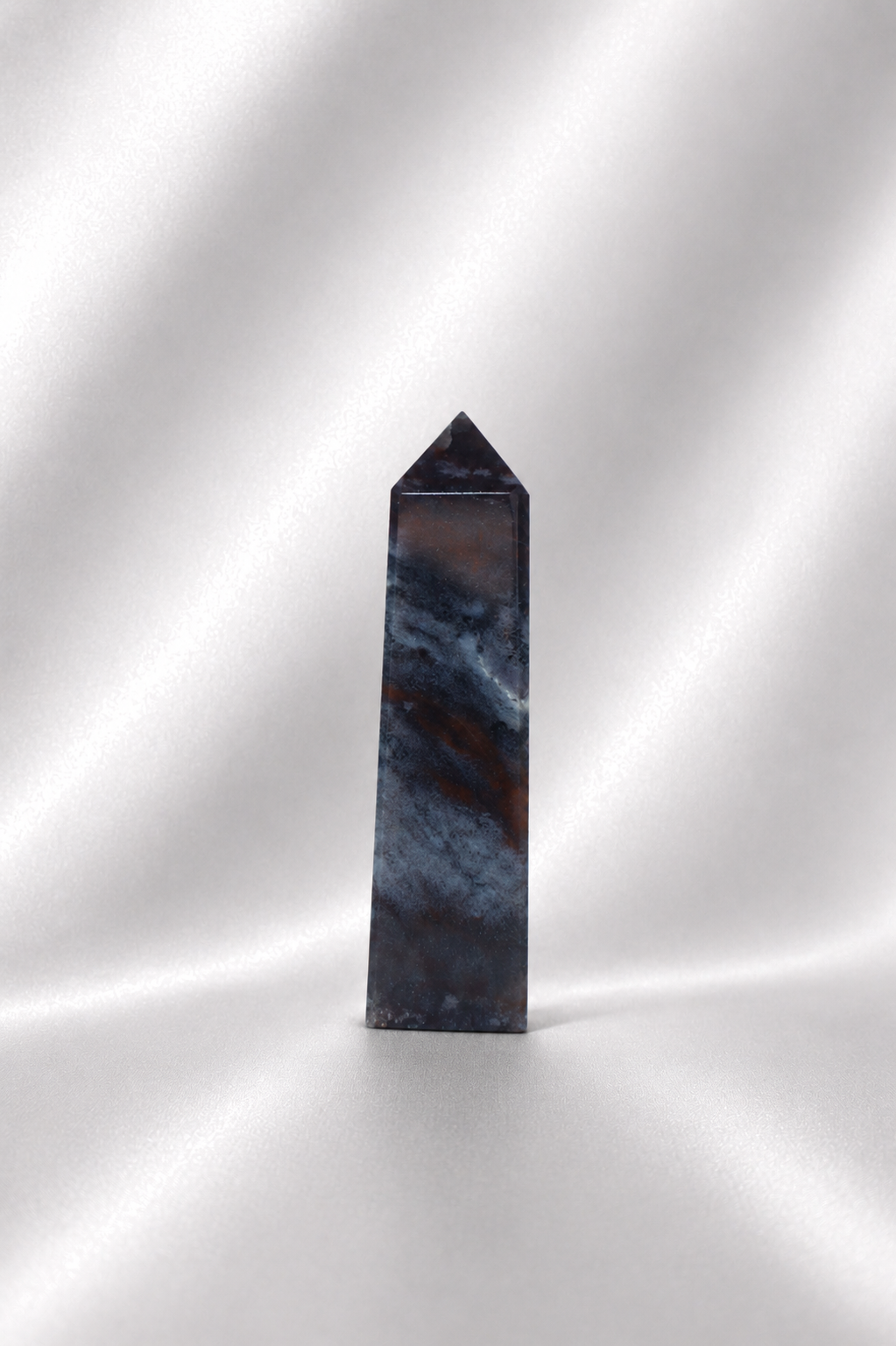 Red Moss Agate Tower #6 - RARE