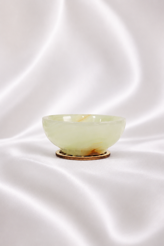 Green Banded Onyx Bowl #3