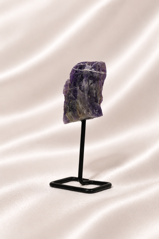 Raw Amethyst on Stand #2