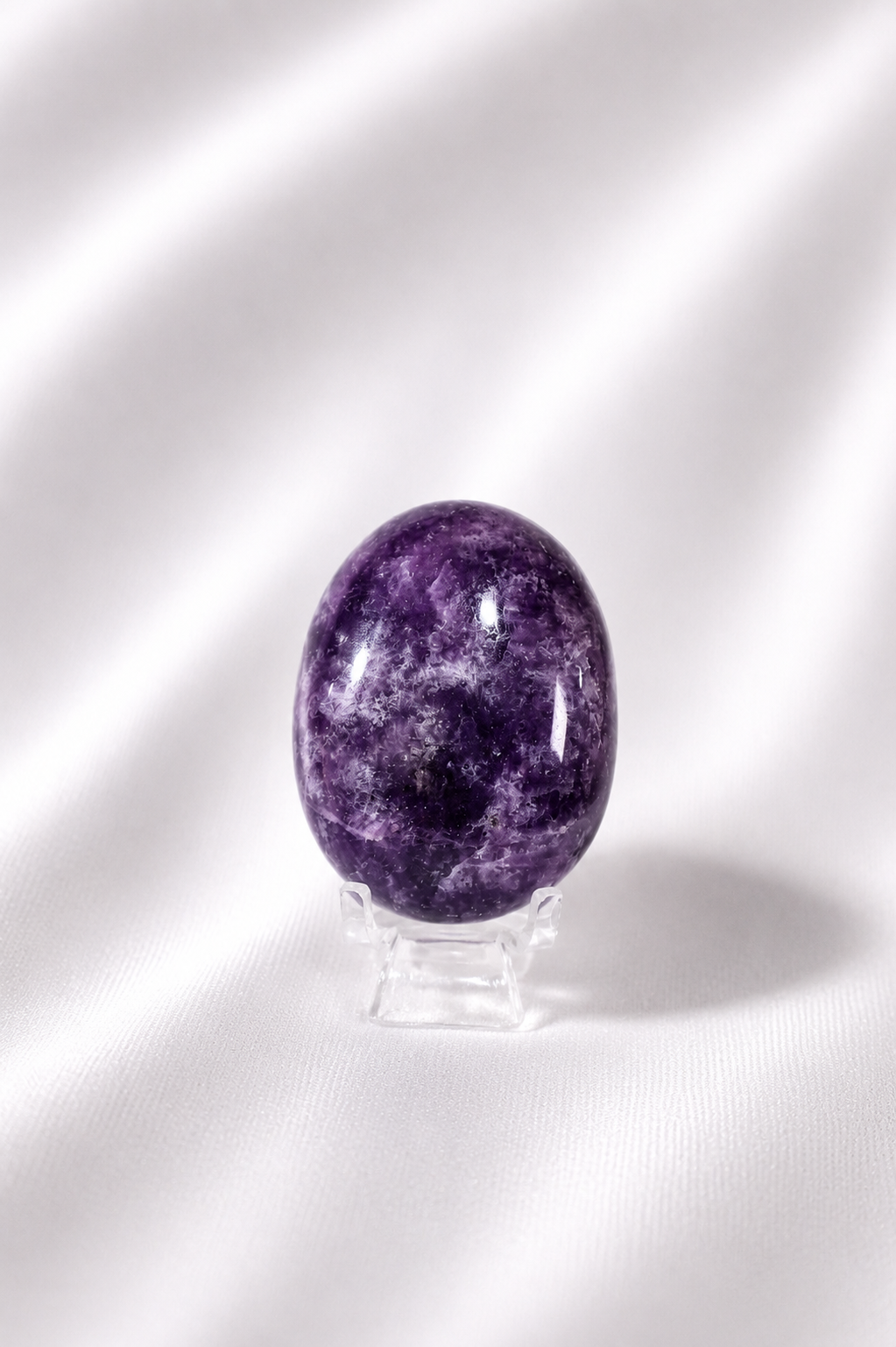 Lepidolite Palmstone #4