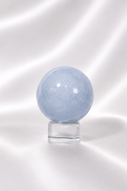 Blue Calcite Sphere #13