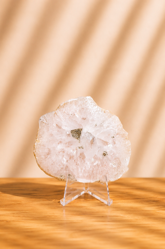 Agate Slice With Stand #7