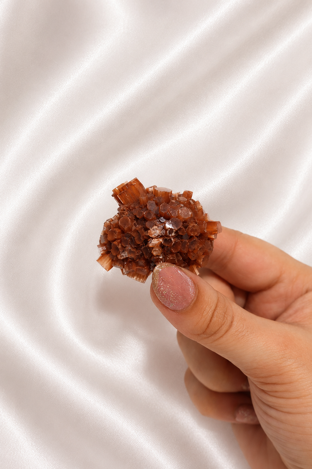 Brown Aragonite Cluster #5