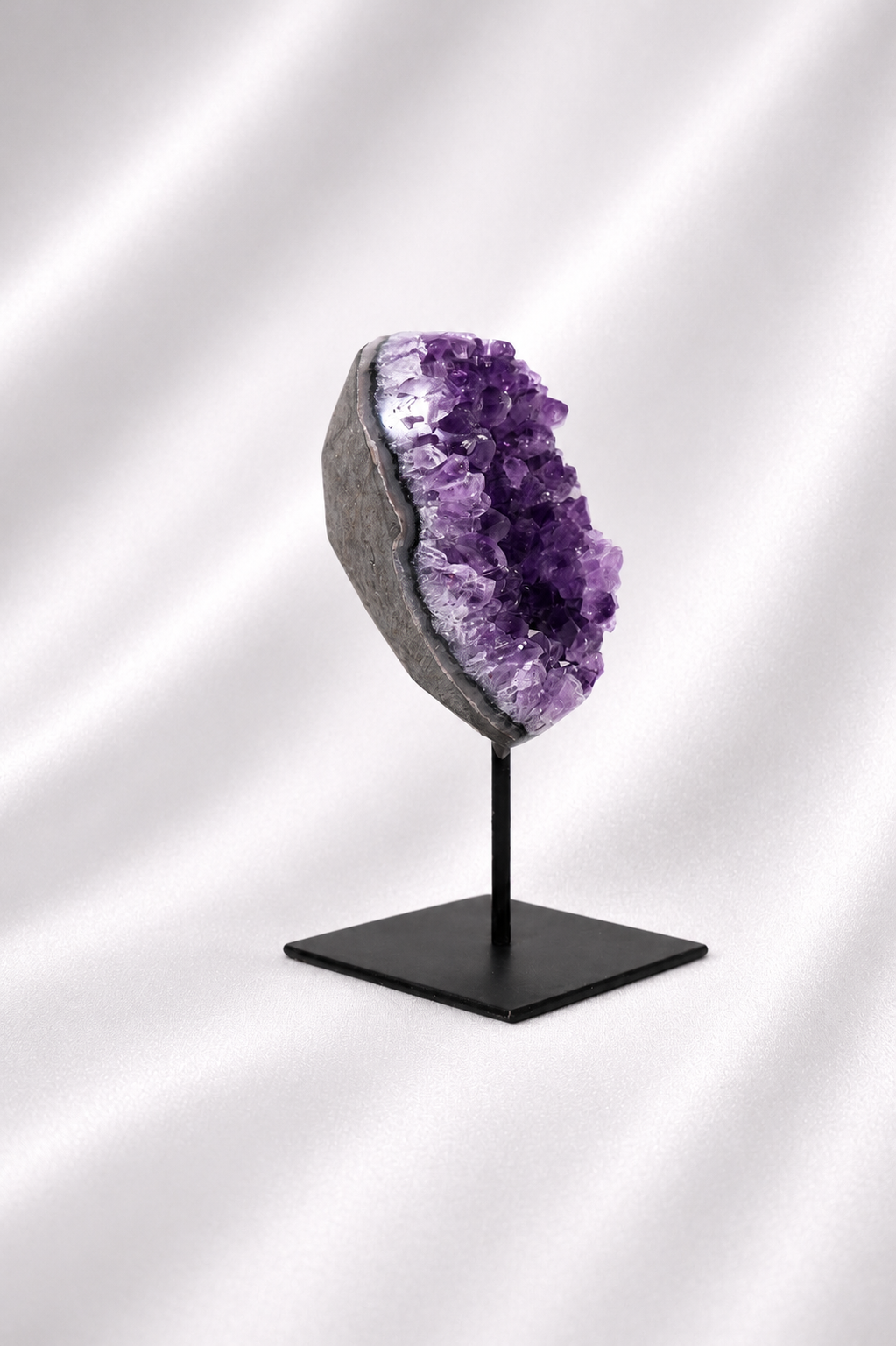 Amethyst Cluster on Stand #11 - AAA Quality