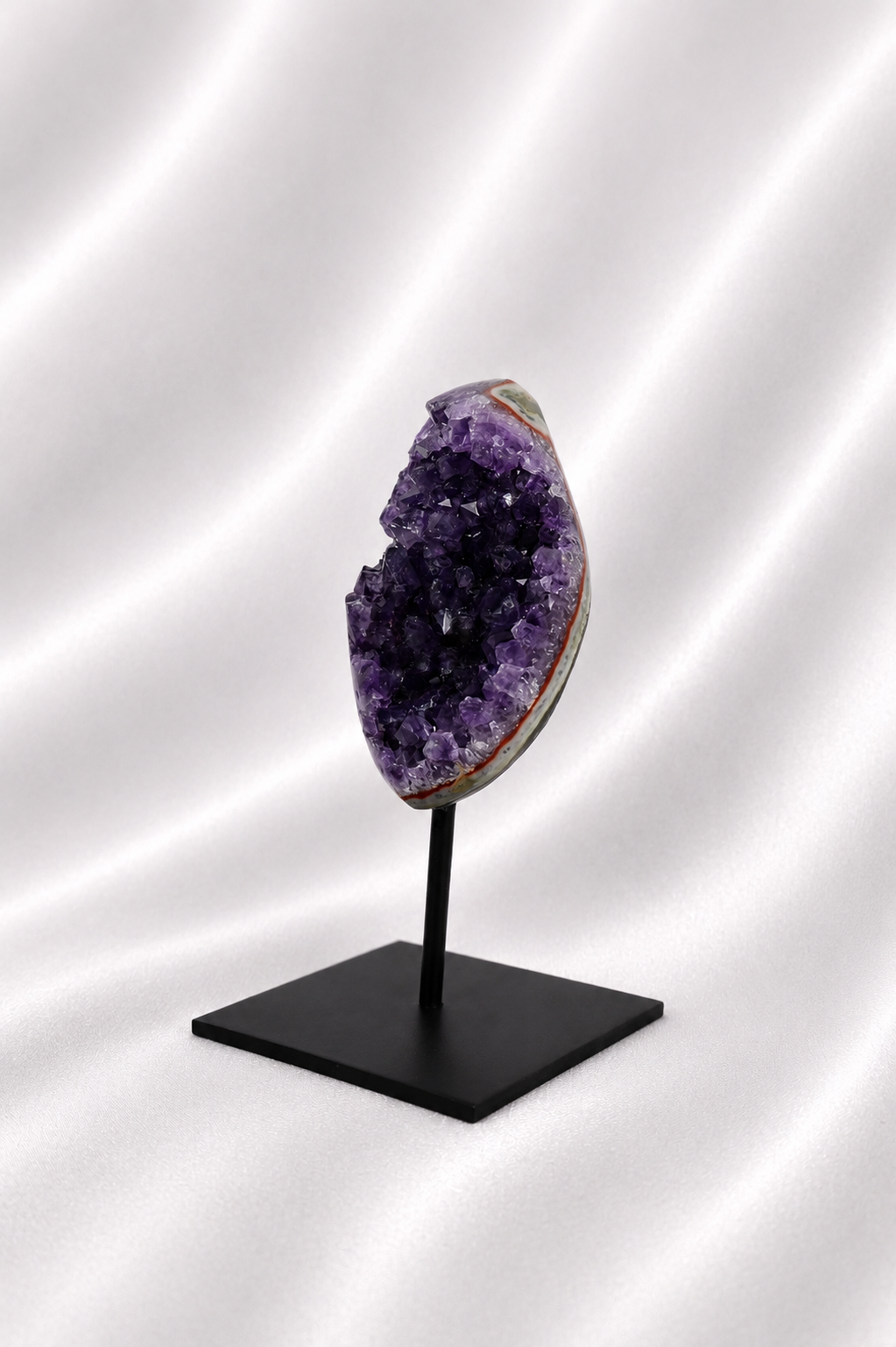 Amethyst Cluster on Stand #10 - AAA Quality