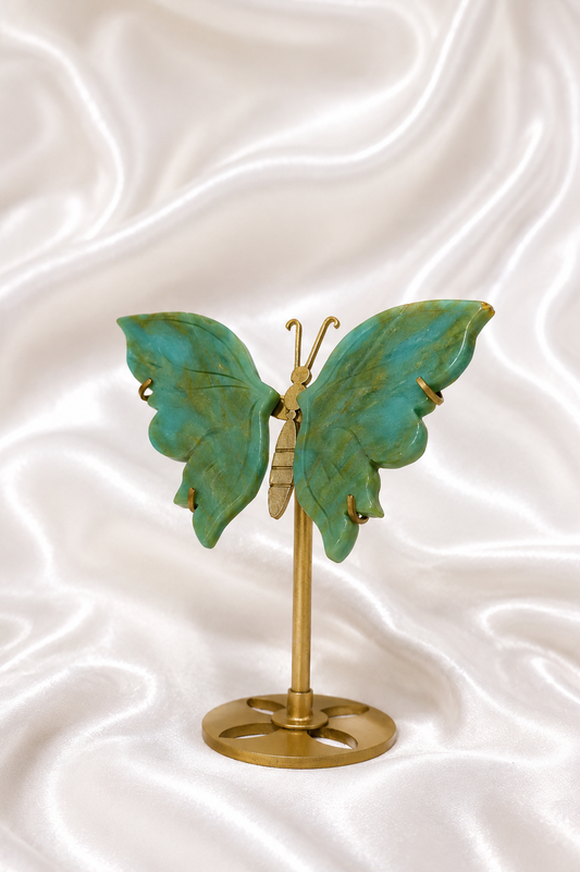 Amazonite Butterfly Wings #1