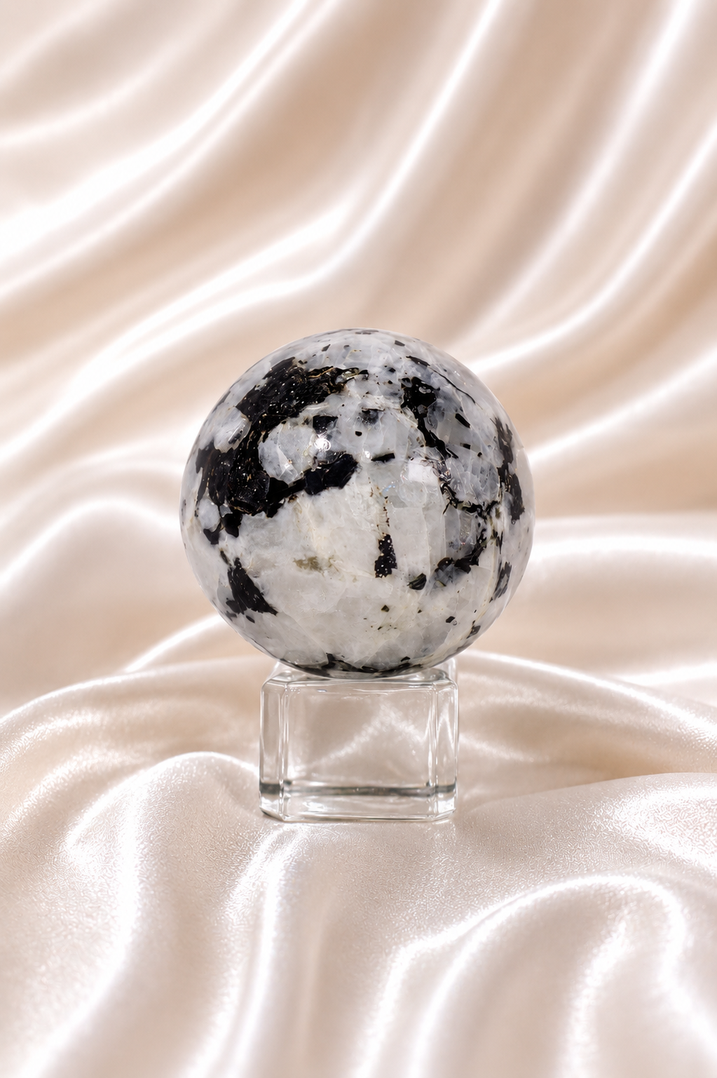 Rainbow Moonstone Sphere #14- AAA Quality