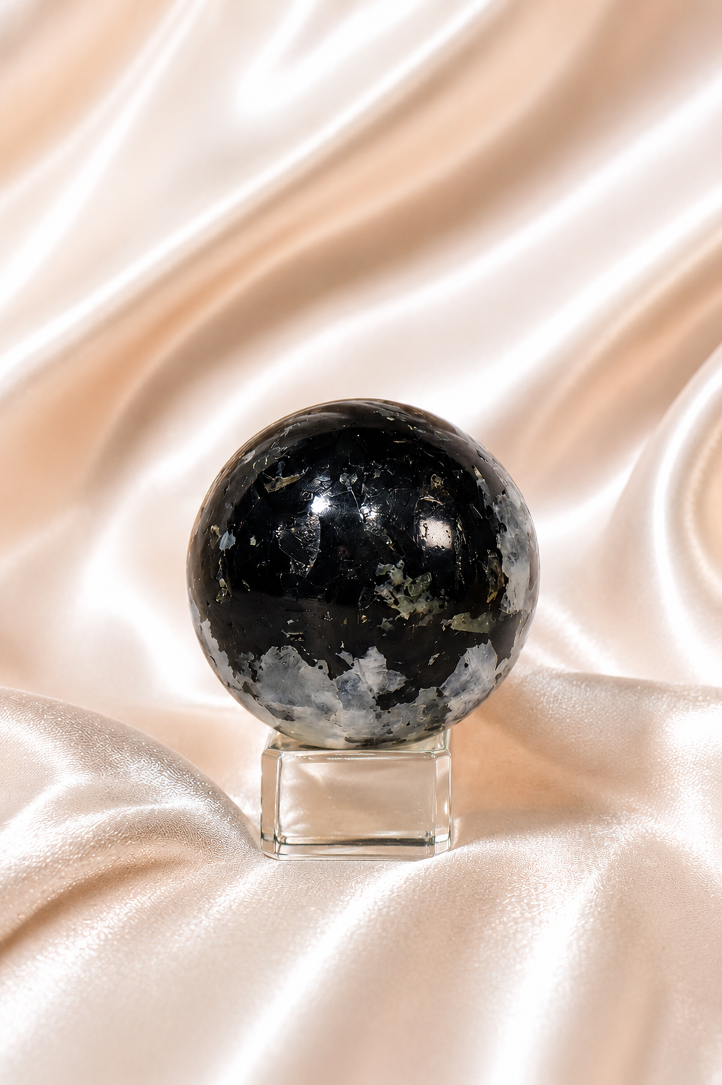 Rainbow Moonstone Sphere #13 - AAA Quality