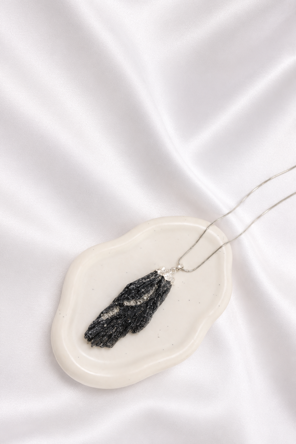 Black Kyanite Necklace #3