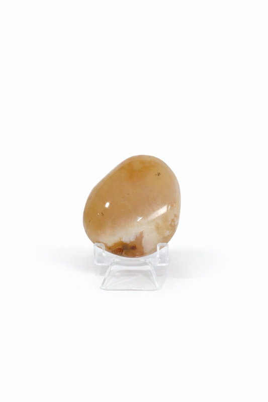 Flower Agate Palmstone #2