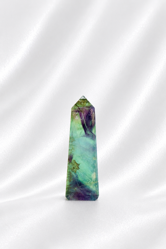 Fluorite Tower #14 - Little Chipped From Top