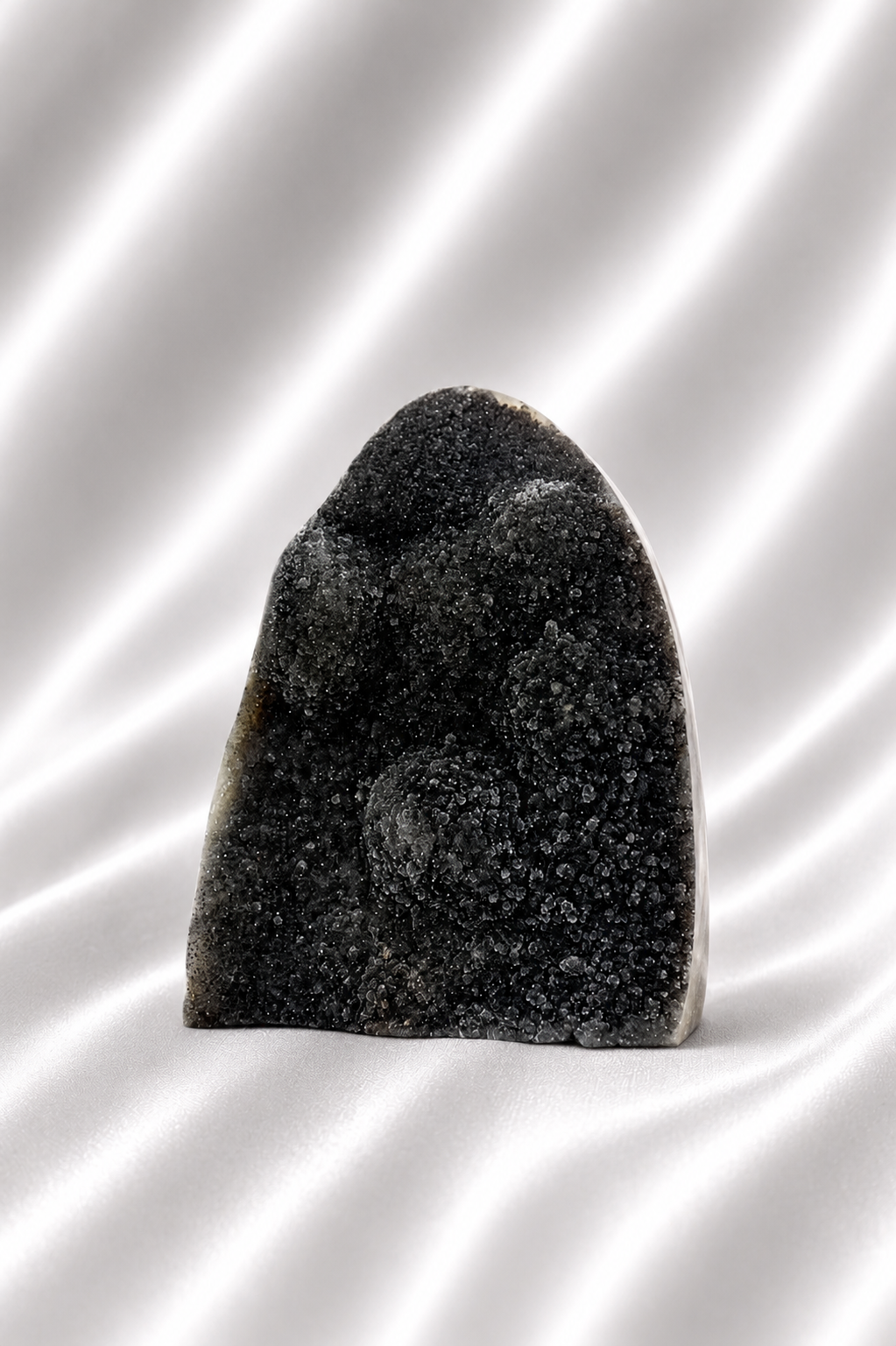 Black Amethyst Cut Base #64 - High Quality - 525 gm