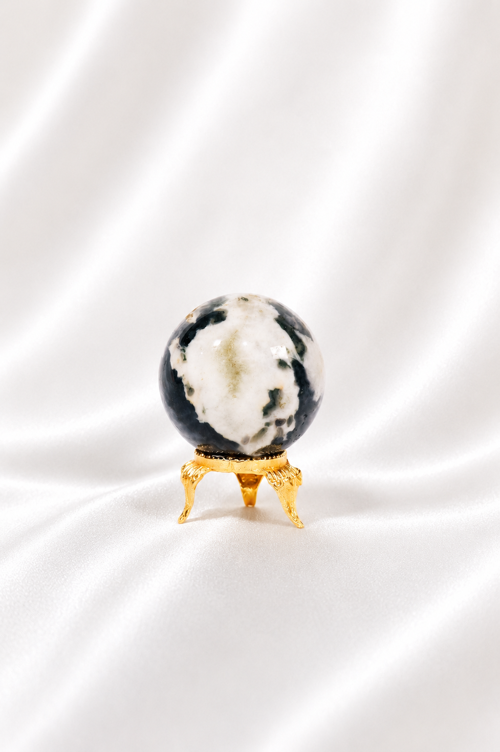 Moss Agate Sphere #26