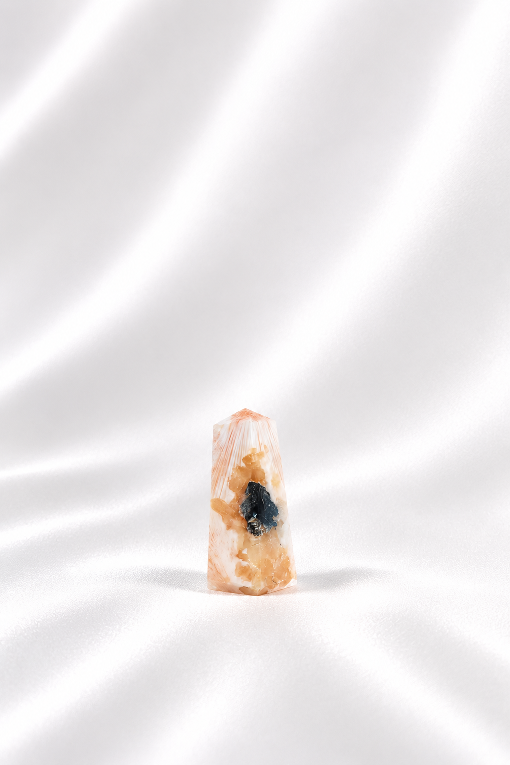 Pink Scolecite Tower #1
