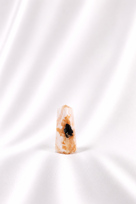 Pink Scolecite Tower #1