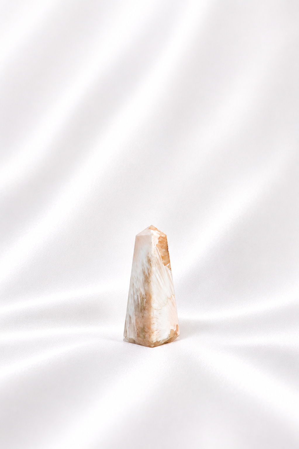 Pink Scolecite Tower #4