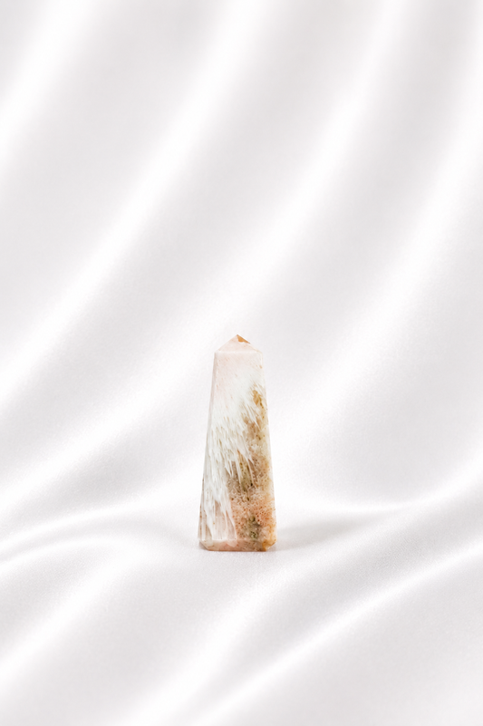 Pink Scolecite Tower #4