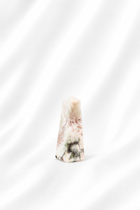 Pink Scolecite Tower #6