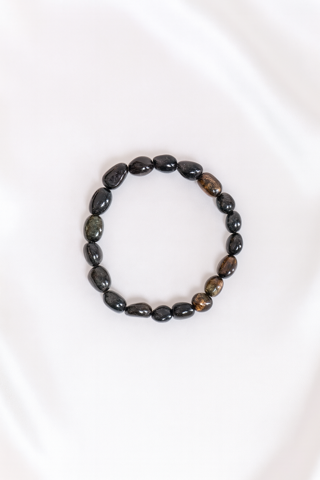 Blue Tiger's Eye Tumbled Bracelet