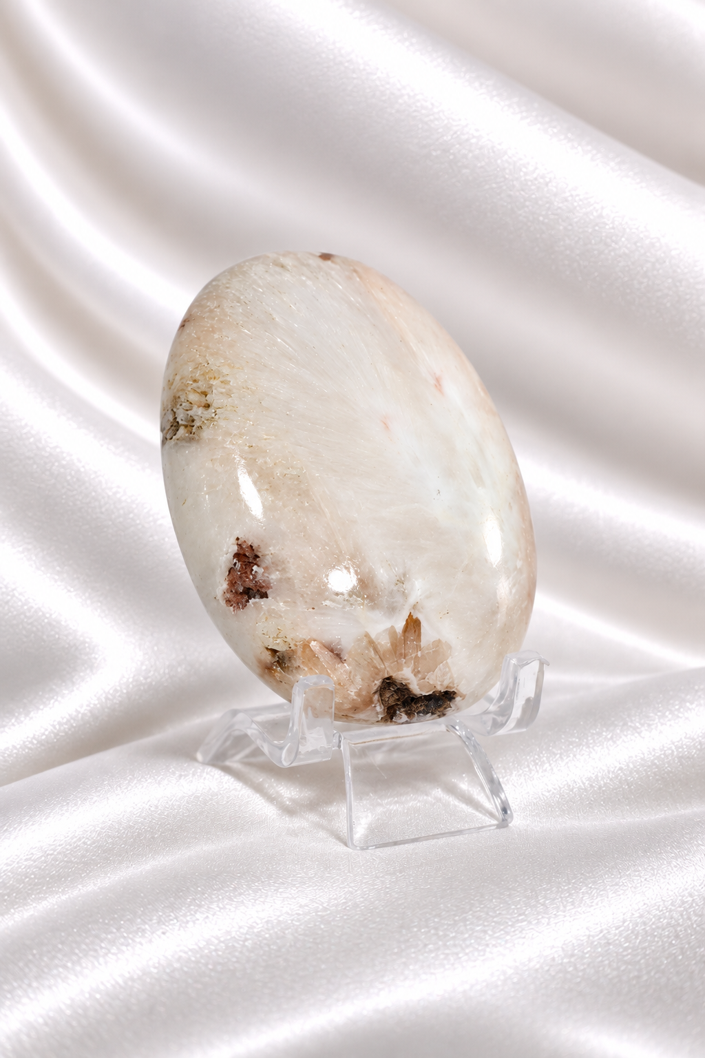 Pink Scolecite Palmstone #5