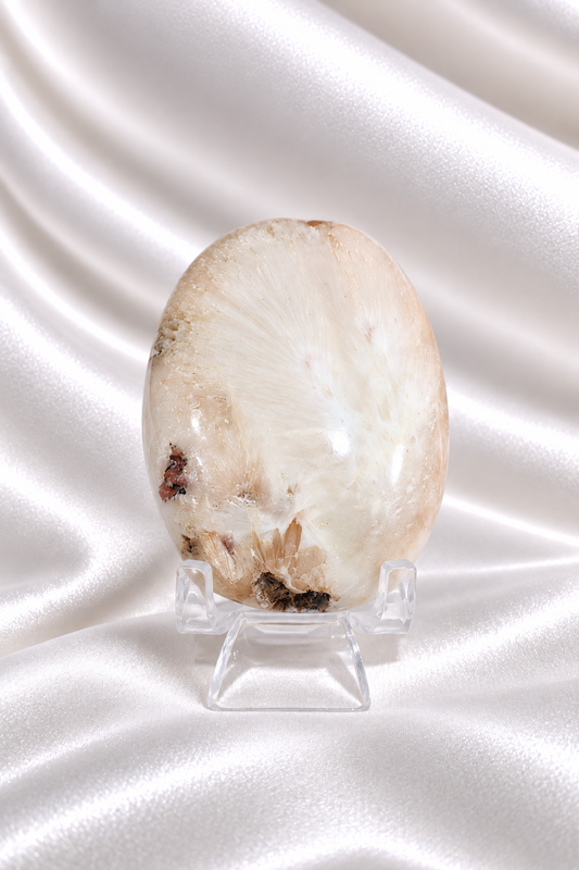 Pink Scolecite Palmstone #5