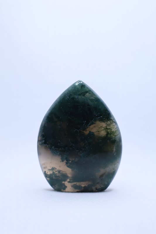 Moss Agate Flame #10