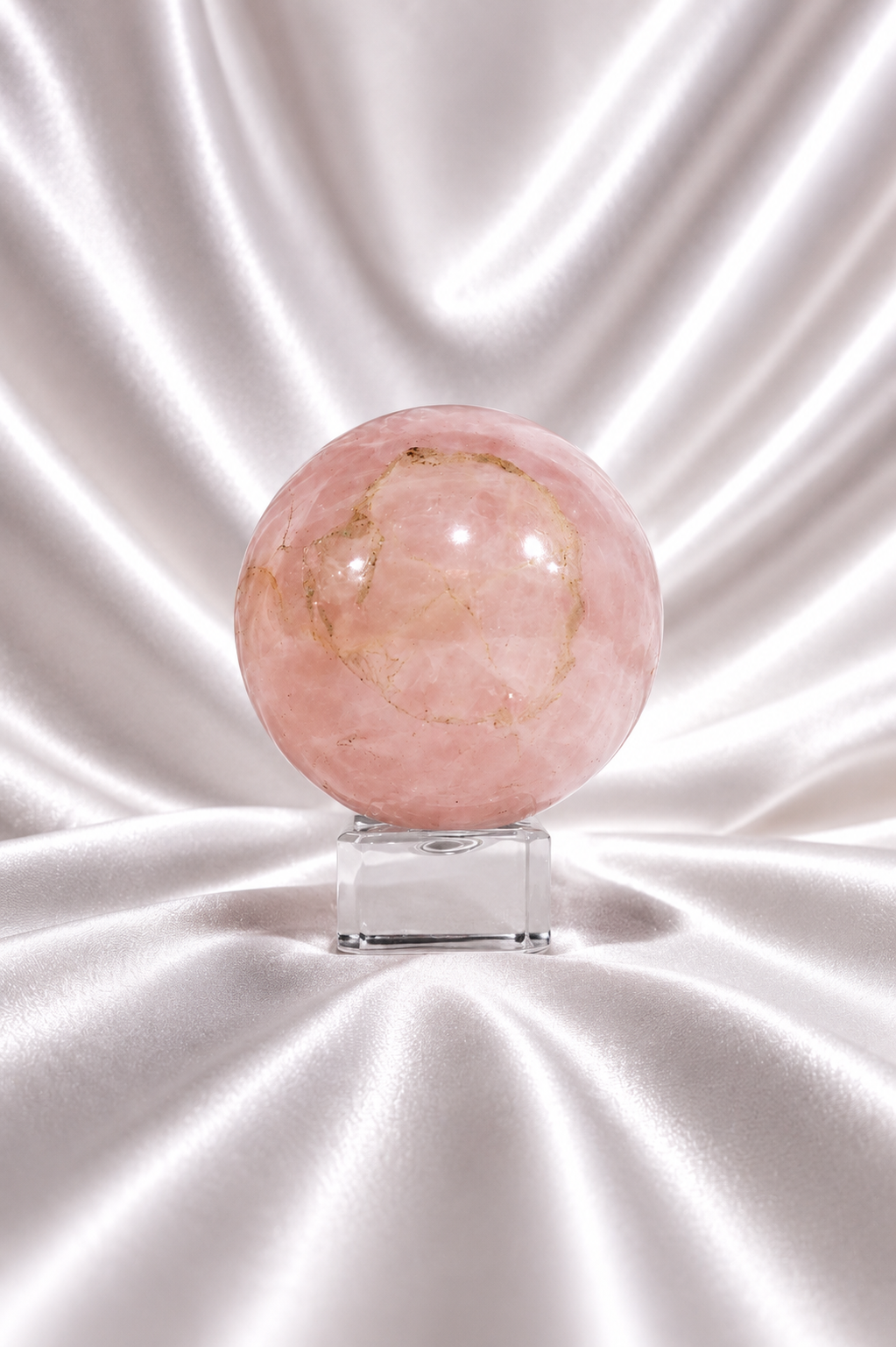 Rose Quartz Sphere #18