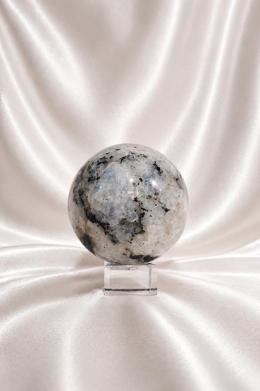 Rainbow Moonstone Sphere #18