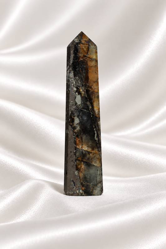 Pyrite & Golden Healer Tower #1 - RARE