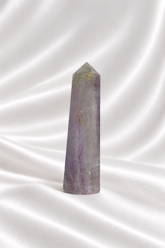 Fluorite Point #23 - Tip Little Chipped