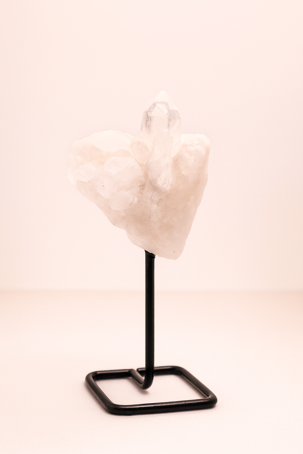 Clear Quartz Cluster on Stand #4