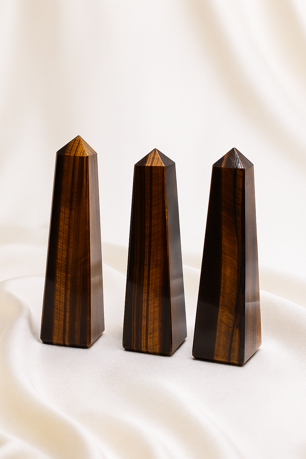 Tiger's Eye Obelisks