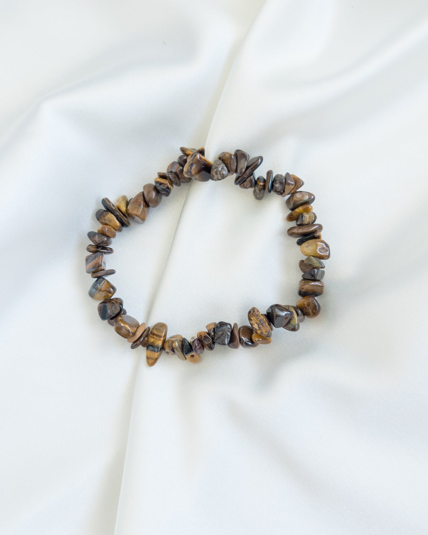 Tiger's Eye Bracelet-Chipped