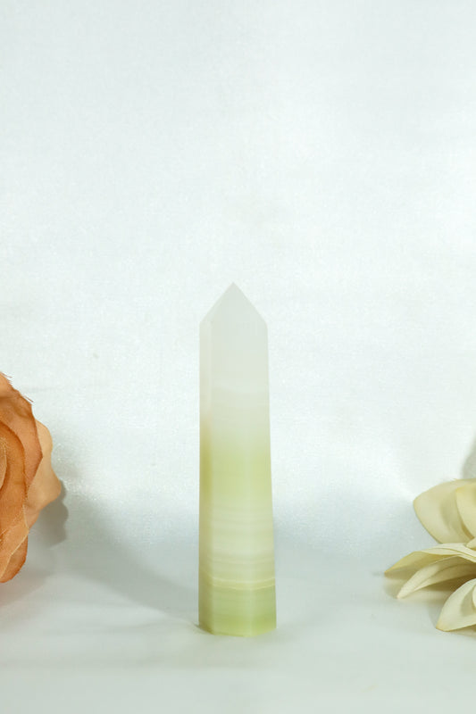 Green Banded Onyx Tower #1