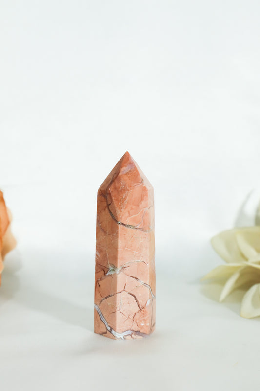 Pink Agate Tower #15