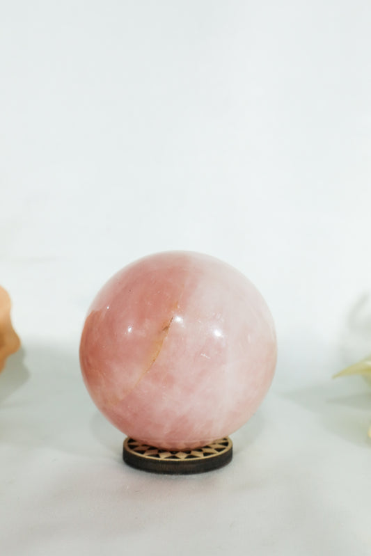 Rose Quartz Sphere #10