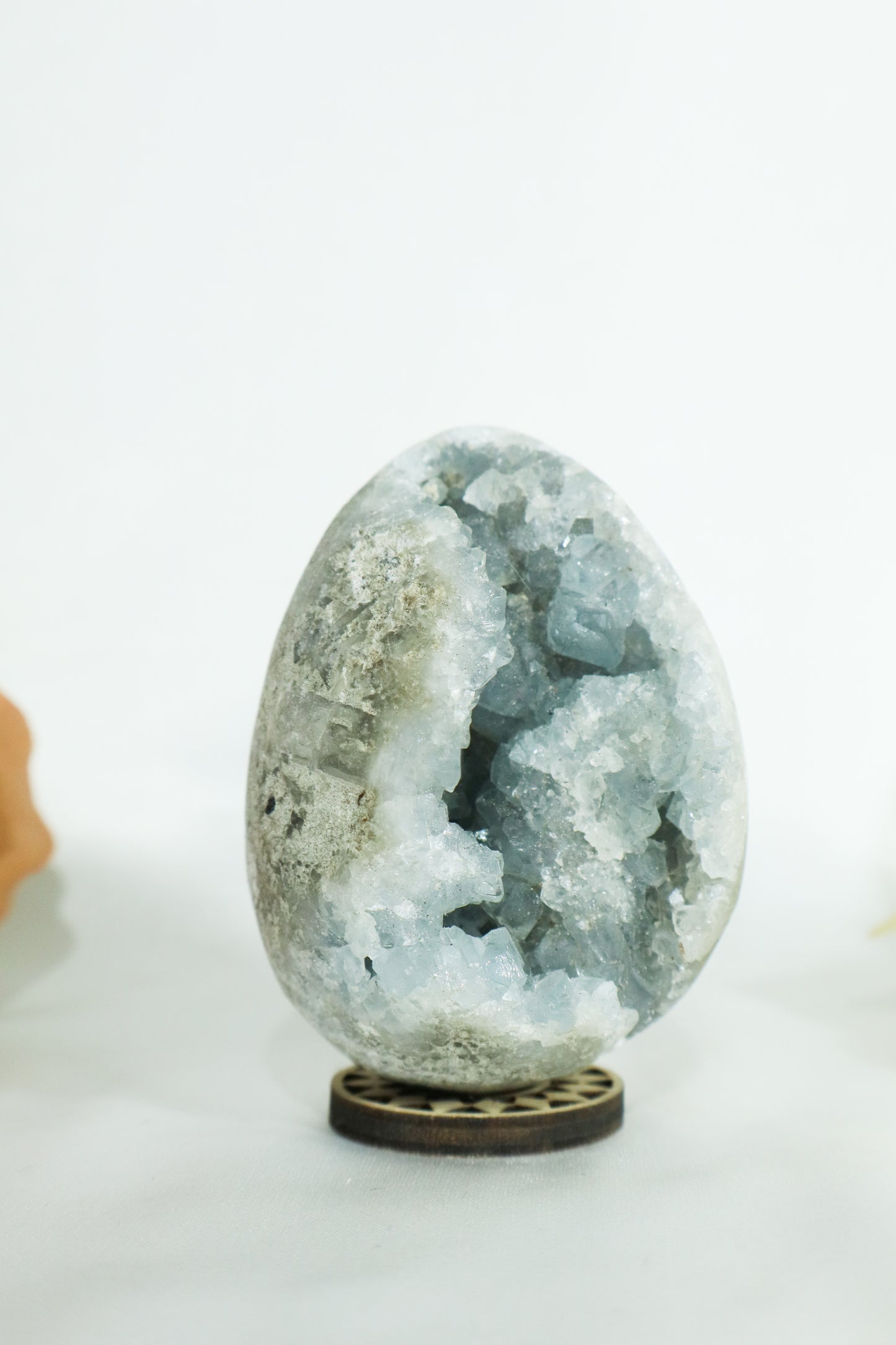 Celestite Cluster Egg #12