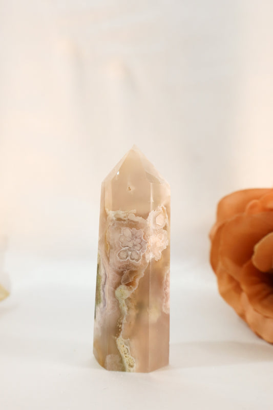 Flower Agate Tower #7