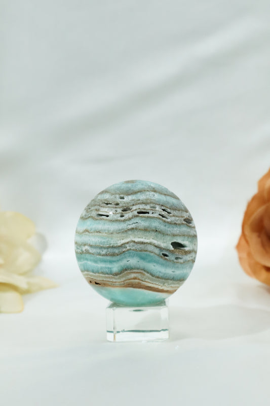 Hemimorphite Sphere #6