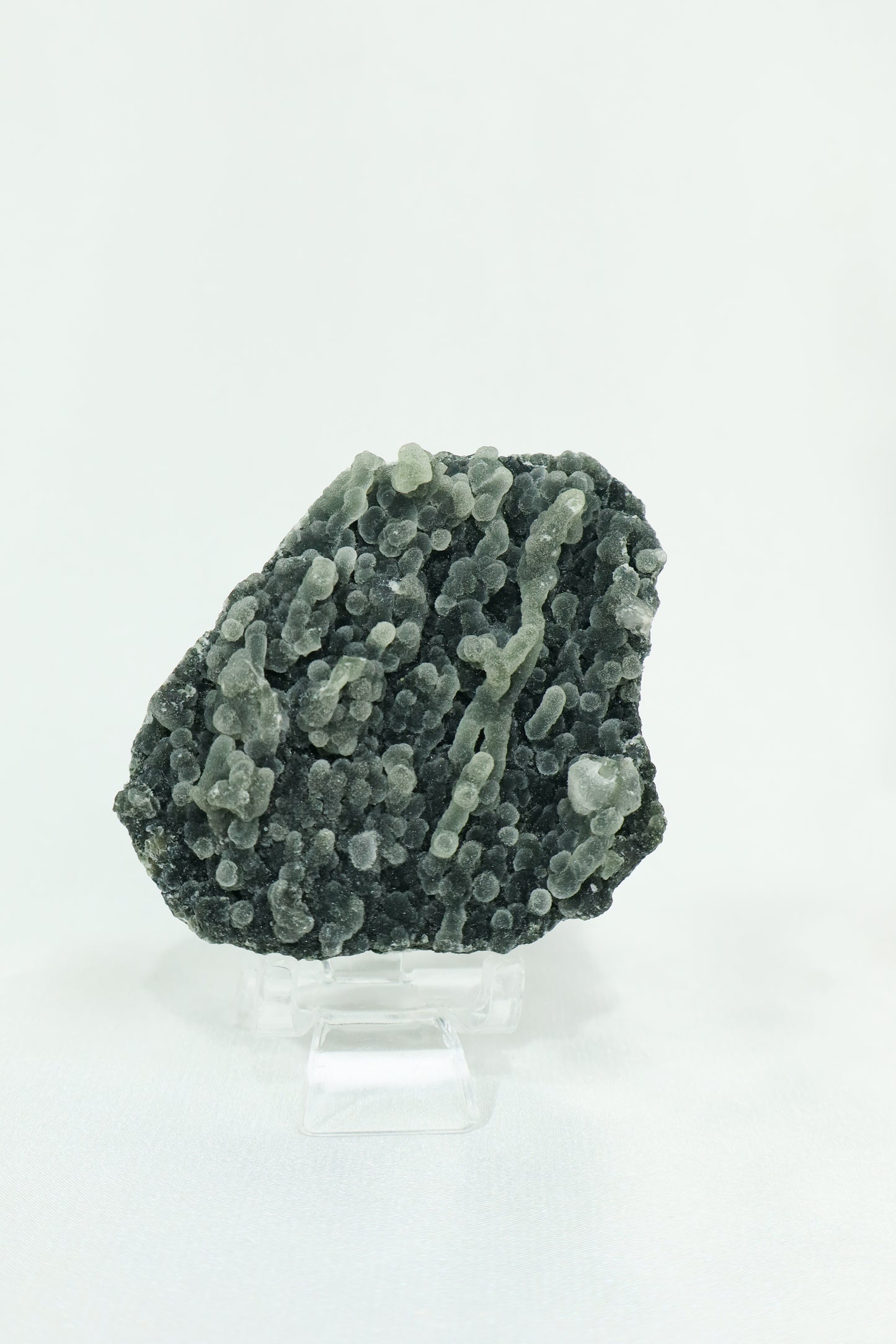 Black Chalcedony & Apophyllite Cluster - High Quality #3